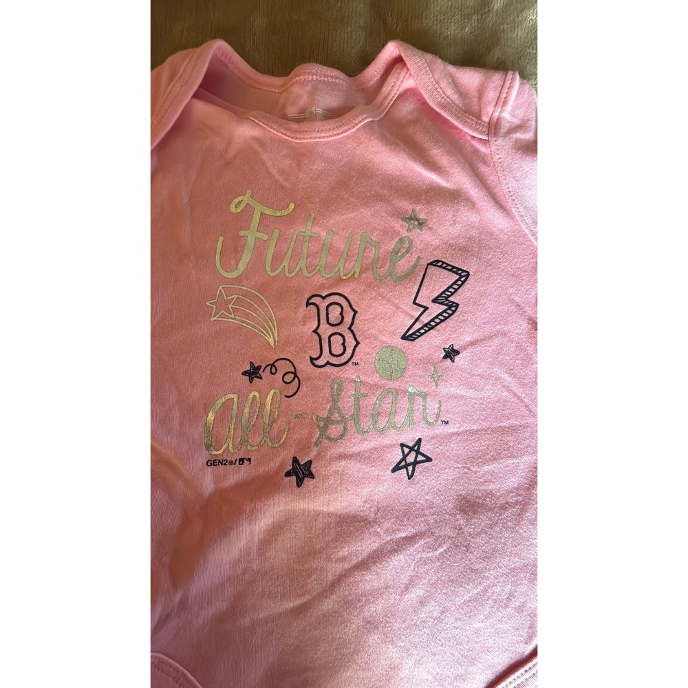 Boston Red Sox onesie